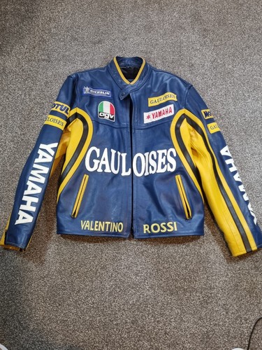 Valentino rossi yamaha leather - rossi,